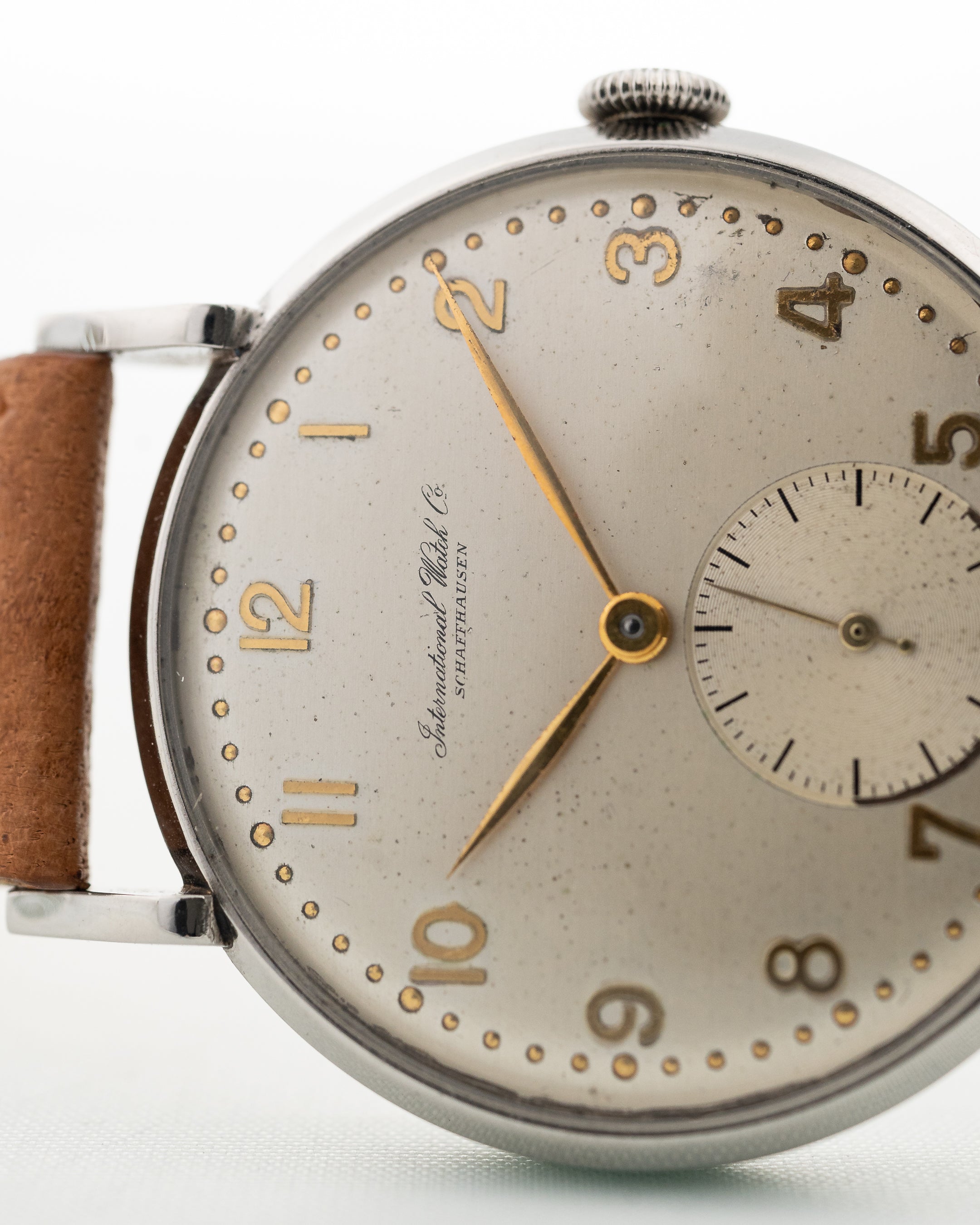 Iwc Arabic Numerals 1946 Goldammer Vintage Watches