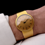Patek Philippe Calatrava 18k Clous de Paris 1970er Jahre