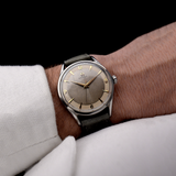 Omega Zweifarbig Grau 1954