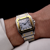 Cartier Santos Carrée Automatik 1980er Jahre