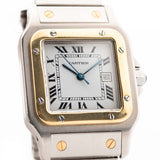 Cartier Santos 2961 Carrée Zweifarbig 1990er Jahre