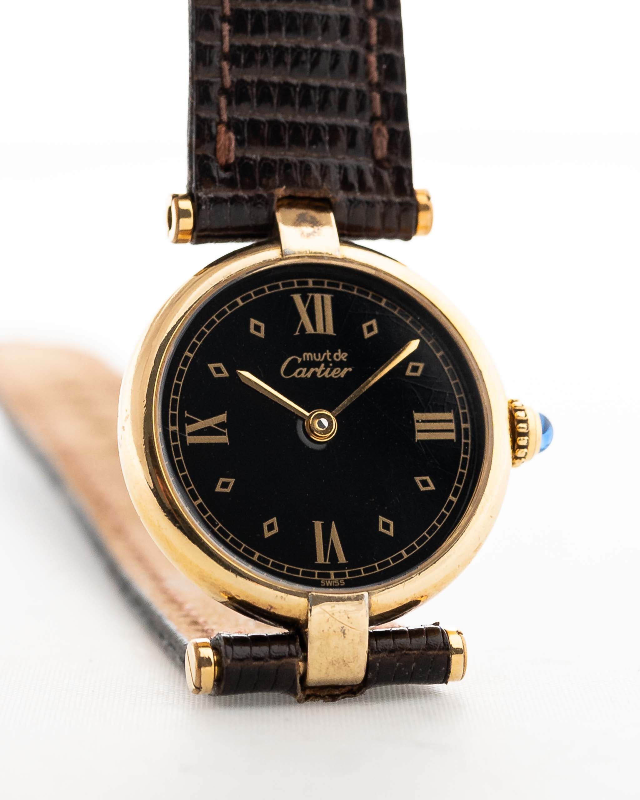 Cartier 590004 Cartier Damenuhr Vermeil Cartier Must De Vermeil