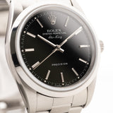 Rolex Air King Schwarz 1991