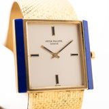 Patek Philippe Gondolo 18k Lapislazuli 1970er Jahre