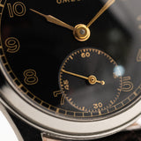 Omega Sub Second Vergoldete Spritze 1939