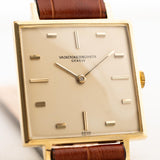 Vacheron Constantin 18k Quadrat Creme 1950er Jahre