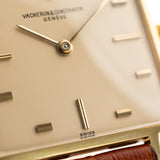 Vacheron Constantin 18k Quadrat Creme 1950er Jahre