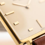 Vacheron Constantin 18k Quadrat Creme 1950er Jahre