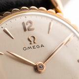 Omega Kleid 18k Rose Teardrop 1947