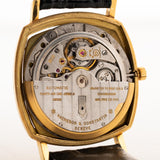 Vacheron Constantin 18k Quadratisches Tigerauge 1970s