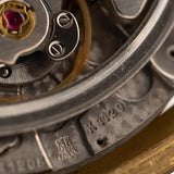 Vacheron Constantin 18k Quadratisches Tigerauge 1970s