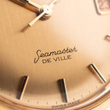 Omega Seamaster De Ville 18k Rose Datum 1960s