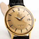 Omega Constellation 18k Pie Pan Onyx Datum 1964