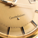 Omega Constellation 18k Pie Pan Onyx Datum 1964