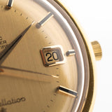 Omega Constellation 18k Pie Pan Onyx Datum 1964