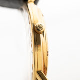 Omega Constellation 18k Pie Pan Onyx Datum 1964