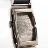 Omega Rechteckig Art Deco Vergoldet Curvex 1943