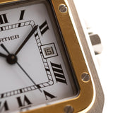 Cartier Santos Carrée Zweifarbig 1990er Jahre
