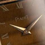 Piaget Rechteckig 9161 Tigerauge 1970er