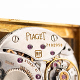 Piaget Rechteckig 9161 Tigerauge 1970er