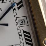 Cartier Santos Carrée Zweifarbig 1980er Jahre