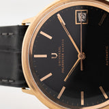 Universal Geneve Polerouter Schwarz 1960s