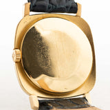 Patek Philippe 18k Quadratische Blaue Rinde 1970er