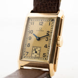 Omega Rechteckig Art Deco 14k 1939