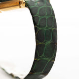 Piaget 18k Sechseck Malachit 1970er