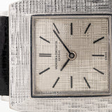 Vacheron Constantin Quadrat 18k gehämmert 1960er Jahre