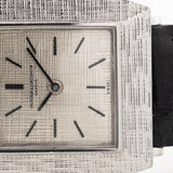 Vacheron Constantin Quadrat 18k gehämmert 1960er Jahre