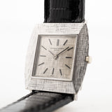 Vacheron Constantin Quadrat 18k gehämmert 1960er Jahre