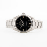 Rolex Air King Schwarz Glänzend Vergoldet 1962