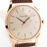 IWC Kal. 89 18k Rose 1956
