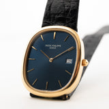 Patek Philippe Ellipse 18k Jumbo 1980er Jahre