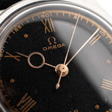 Omega Art Deco Pontife Roman Schwarz 1939