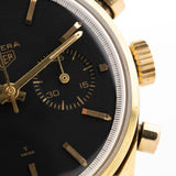 Heuer Carrera 3648N Schwarz 1960s