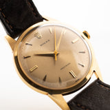 Rolex Präzision Jumbo 18k Pfeil 1959