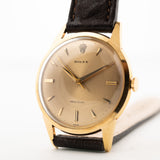 Rolex Präzision Jumbo 18k Pfeil 1959
