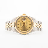 Rolex Datejust Pie Pan Two Tone 1975