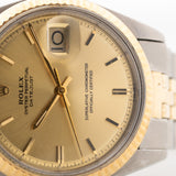 Rolex Datejust Pie Pan Two Tone 1975