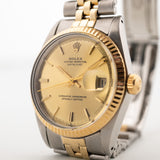 Rolex Datejust Pie Pan Two Tone 1975