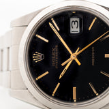 Rolex Oysterdate Präzision Schwarz 1984