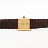 Cartier Tank Vermeil 1980er Jahre