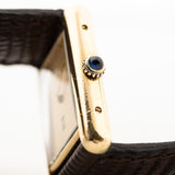 Cartier Tank Vermeil 1980er Jahre
