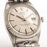 Rolex Datejust Pie Pan Silber 1964