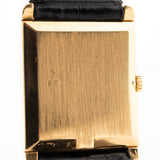 Rolex Cellini 18k Rechteckig Schwarz 1970s