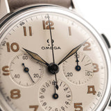 Omega Pre Cal. 321 Chronograph 2279 Silber 1940er Jahre