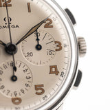 Omega Pre Cal. 321 Chronograph 2279 Silber 1940er Jahre