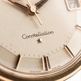 Omega Constellation 18k Kuchenform Rose 1966
